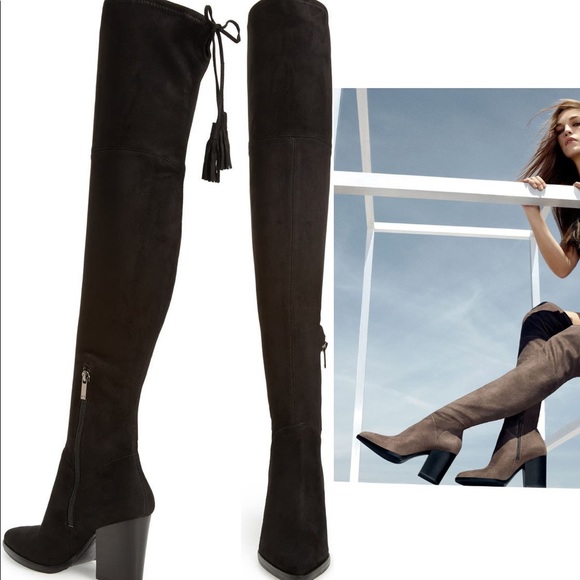 Marc Fisher Shoes - Marc Fisher Over The Knee Black Boot LTD.